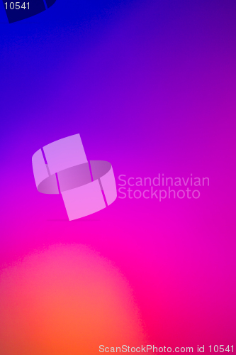 Image of This is a real photograph of bright colors made with gels on strobe lights, great for a background. (14MP camera)