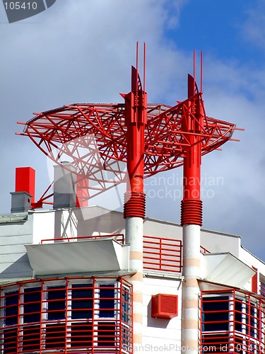 Image of Red building