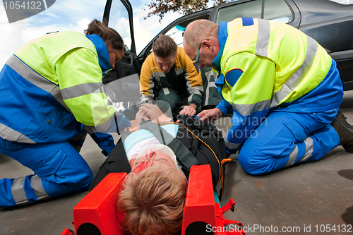 Image of First aid Teamwork