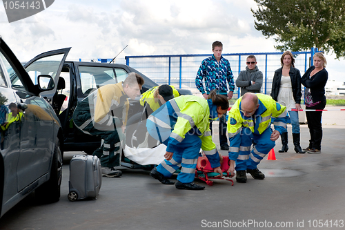 Image of EMS teamwork