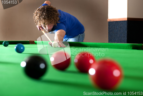 Image of Snooker long shot