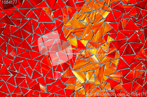 Image of Red mosaic