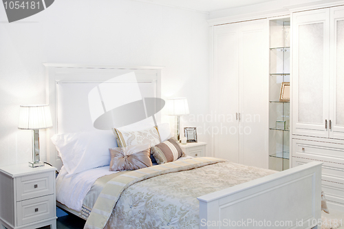 Image of White bedroom