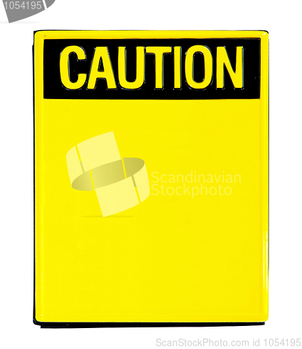 Image of Caution sign