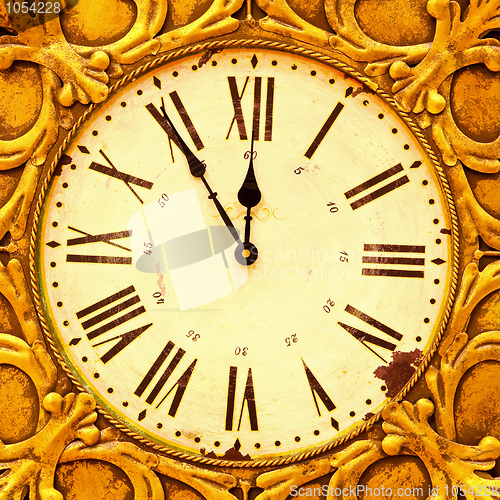 Image of Grunge clock