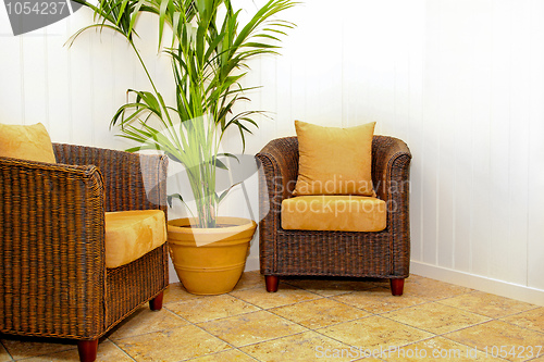 Image of Rattan furniture