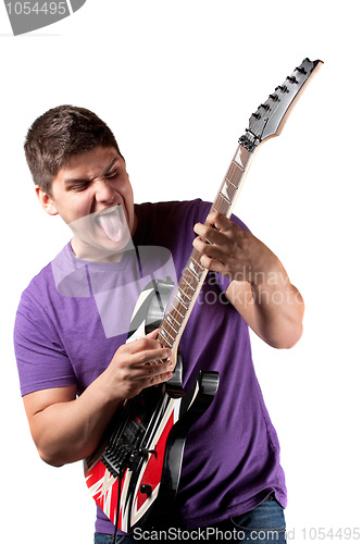 Image of Electric Guitar Player