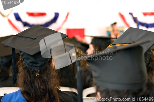 Image of Group of Seated Graduates