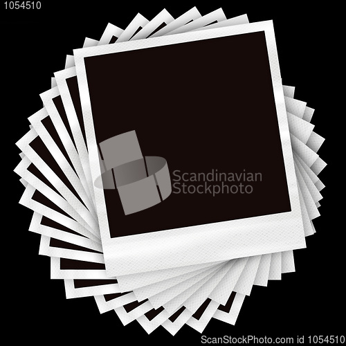 Image of Stacked Photo Frames