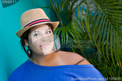 Image of Smiling Spanish Woman