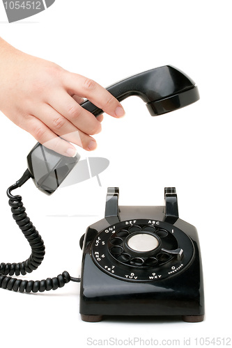 Image of Holding the Phone