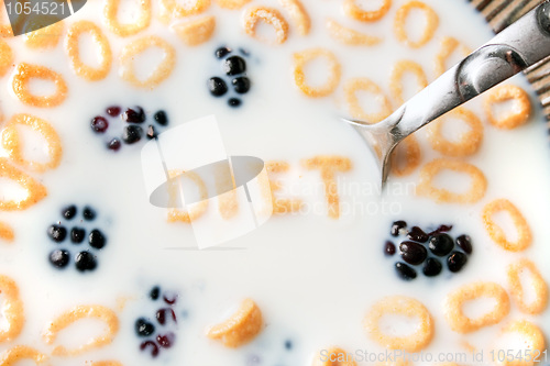 Image of Cereal Diet Word