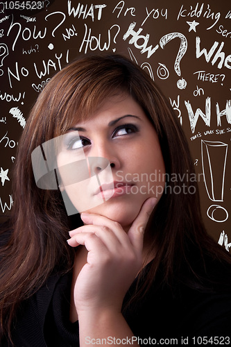 Image of Woman Thinker