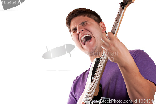 Image of Electric Guitar Player