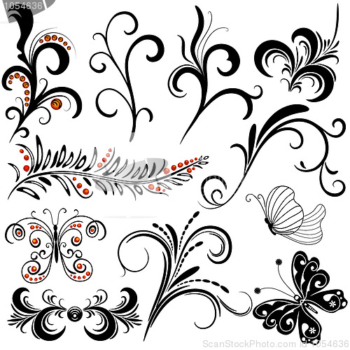 Image of Decorative design elements