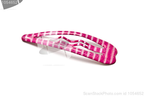 Image of Lovely hairpin isolated on white background 