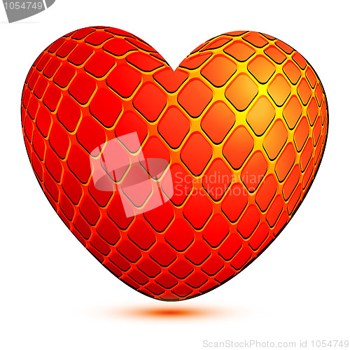 Image of The symbolical image of heart