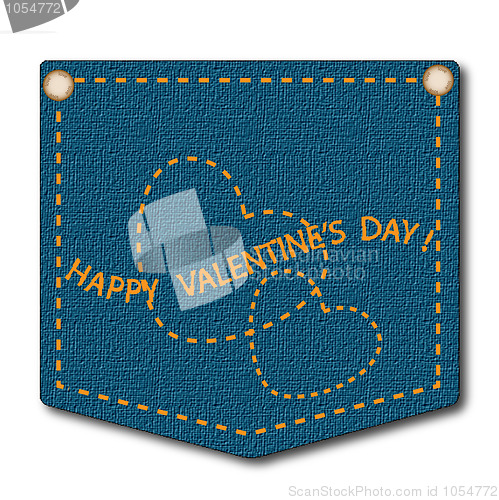 Image of Pocket and hearts