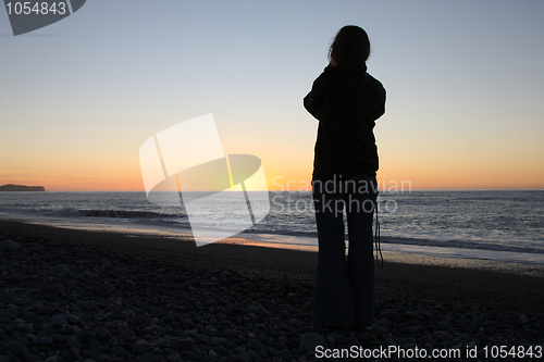 Image of Sunset in New Zealand