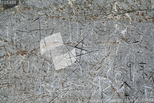 Image of Pentagram in stone