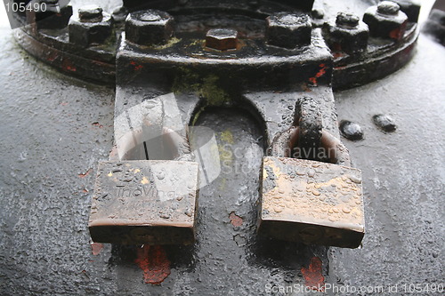 Image of Two padlocks