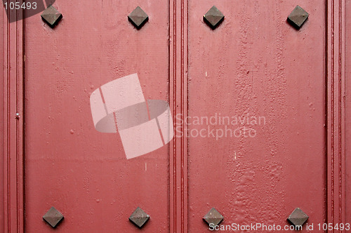 Image of Red door