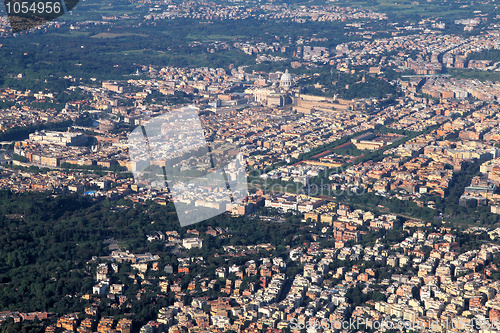 Image of Rome aerial view