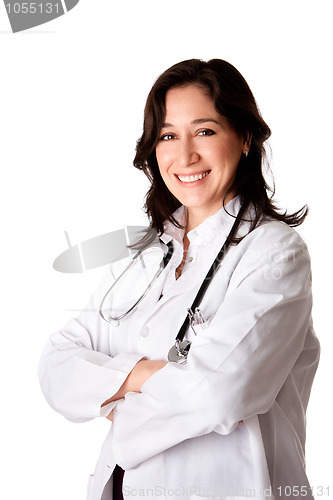 Image of Happy smiling doctor physician