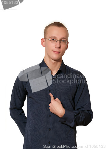 Image of Young man in shirt