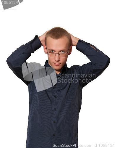 Image of Young man in shirt