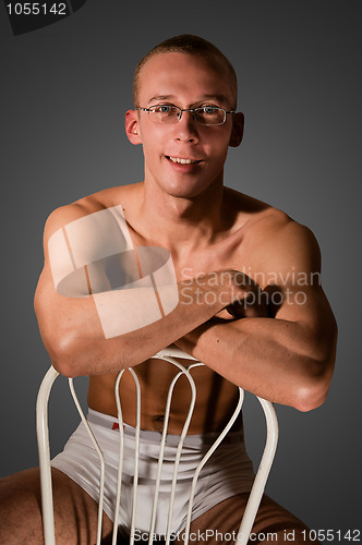 Image of muscular man