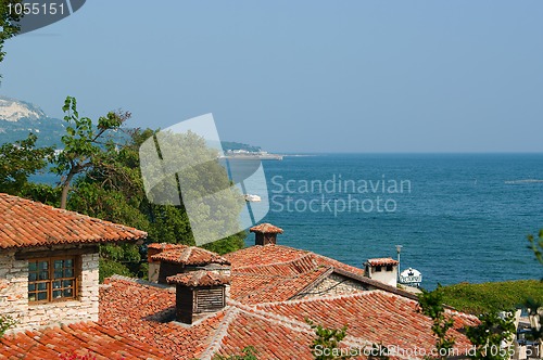 Image of tiled roofs