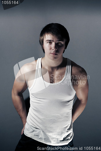 Image of muscular man