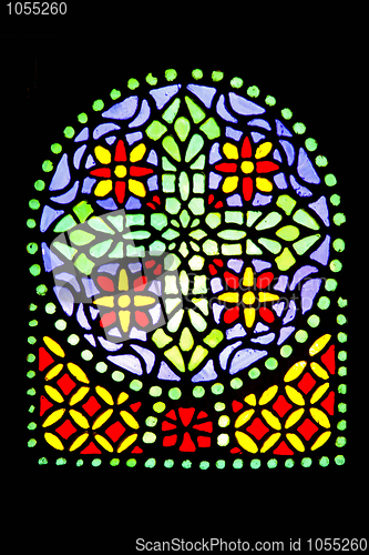 Image of Stained glass detail
