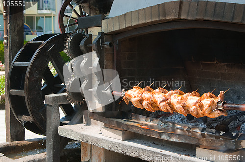 Image of grilled chickens