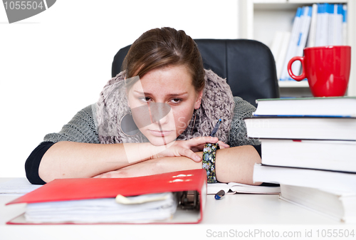 Image of Bored student