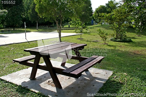 Image of Picnic table