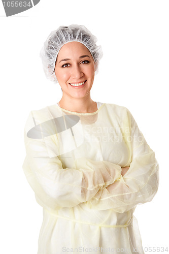 Image of Happy medical assistant