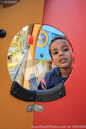 Image of Playing at the playground