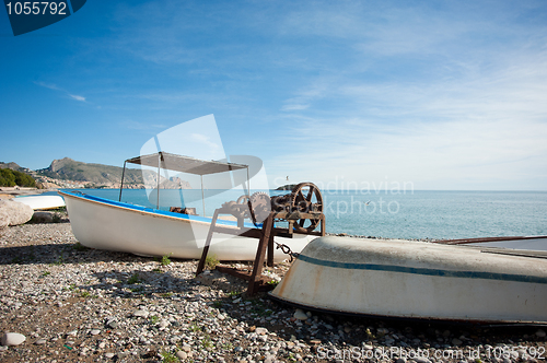 Image of Fishing boats