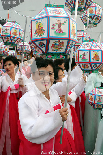 Image of Carrying lanterns