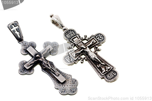 Image of Metal crosses