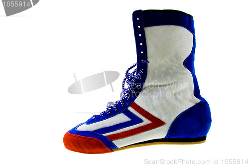 Image of Footwear for employment by boxing