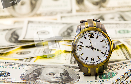 Image of time is money.
