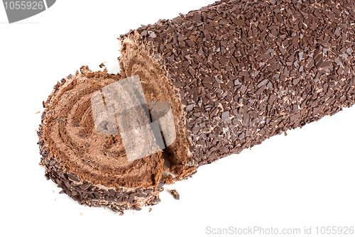 Image of Chocolate Swiss roll