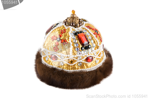 Image of Regal kings fur crown