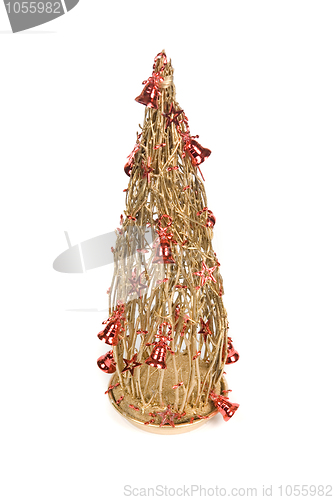 Image of christmas decoration fir tree