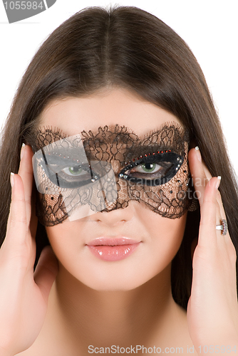 Image of girl at mask