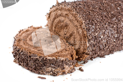 Image of Chocolate Swiss roll