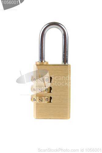 Image of closed code lock